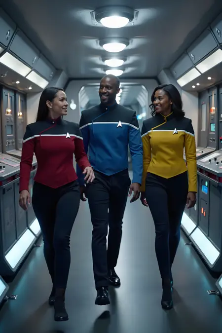 Star Trek Lower Decks uniforms (Flux)