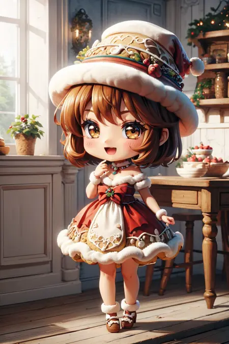 Christmas Cookie World Morph/Style LoRA