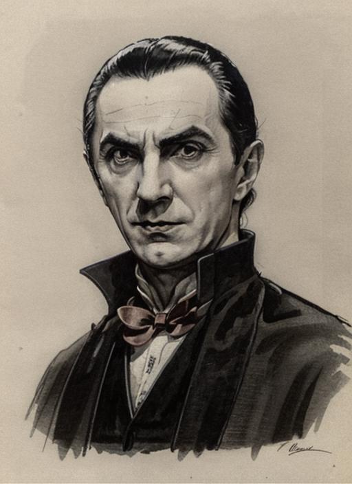Dracula (Bela Lugosi) Lora image by dajamesbondsuperfan007