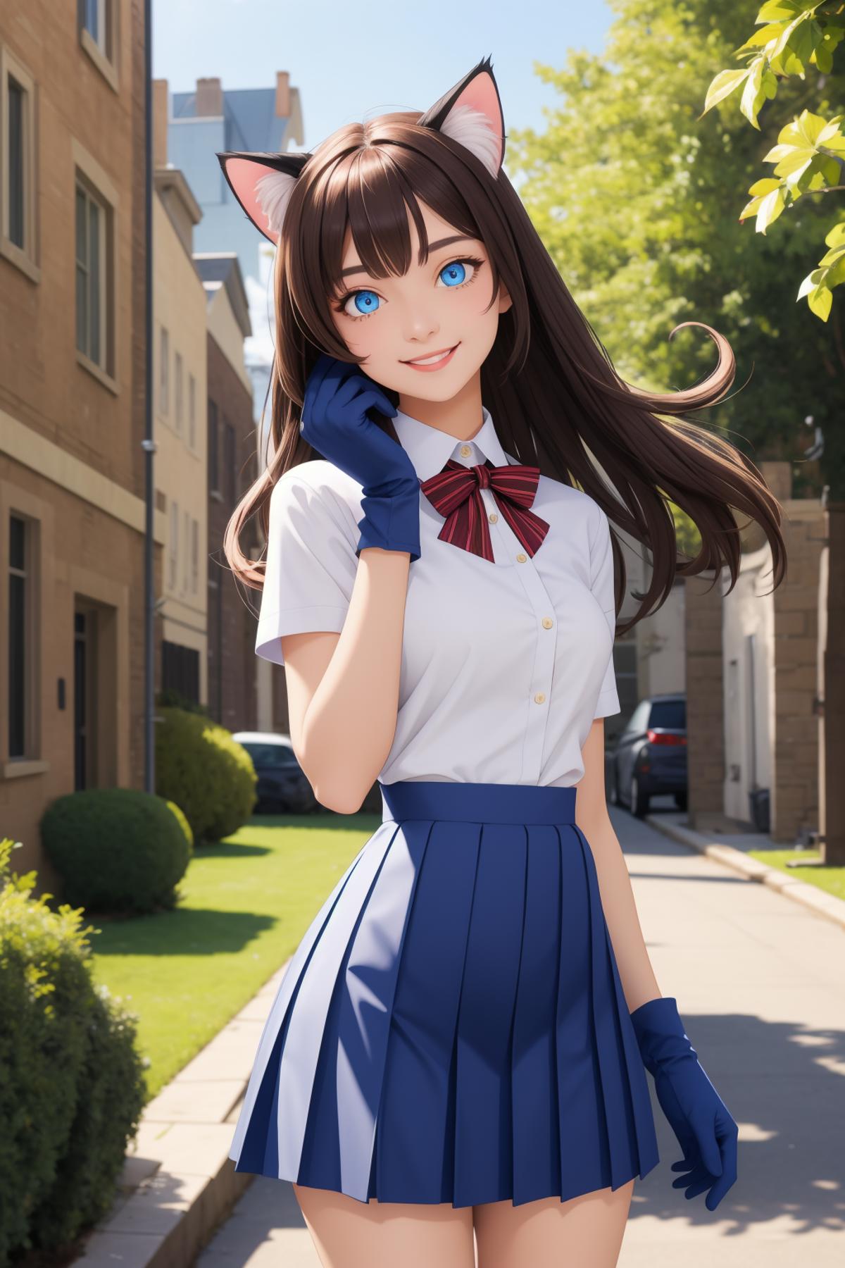 AI model image by misaka_uwu