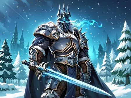 The Lich King, Arthas Menethil from World of Warcraft - RealmRabbit