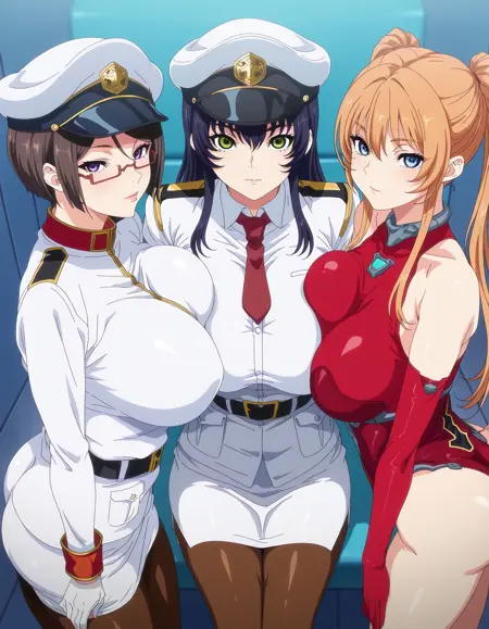 Character Set: [Kyonyuu Onna Shikan Sennou Saimin (OVA)] 巨乳女士官・洗脳催○