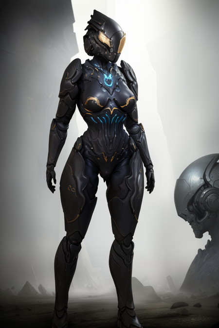 (masterpiece, best quality, high quality, absurdres, soft lighting, film grain, semirealistic), 
(1girl, robot, humanoid, solo, good body), ((detailed sci-fi helmet, detailed sci-fi armor, intricate details)), 
(medium breasts, narrow waist, better body),
full body, ((dark background:1.4, fog)), <lora:RhinoV1:0.7>