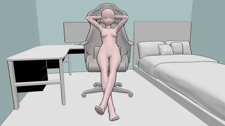 Your Gamer Waifu - ControlNet Pose Pack
