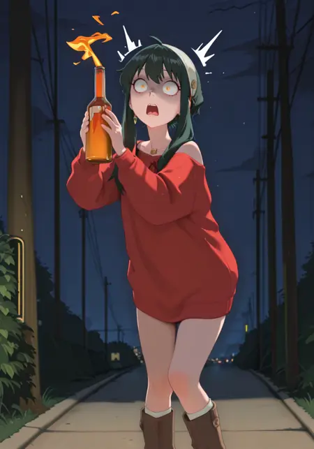 Molotov Cocktail - Illustrious