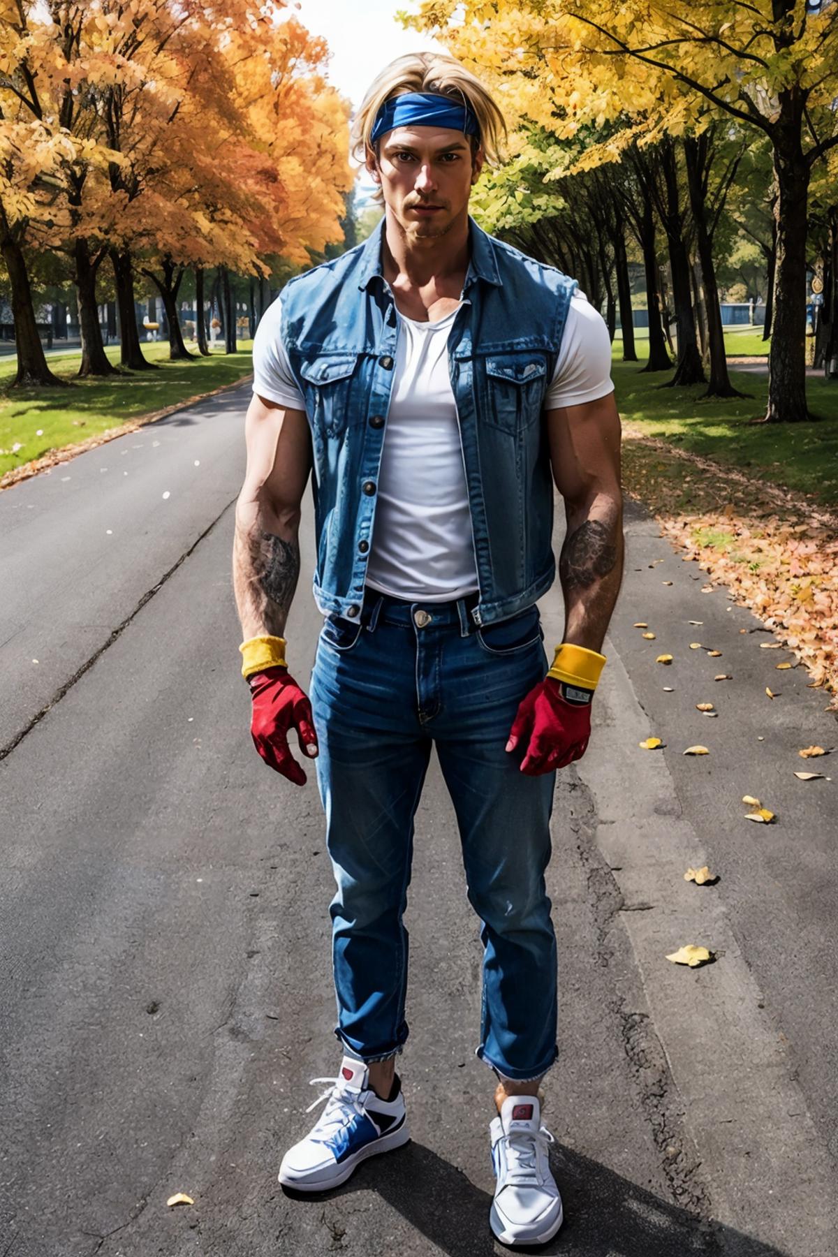 Axel Stone [Streets of Rage] image by wikkitikki