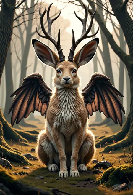 Mythical Creature : Wolpertinger [Flux]