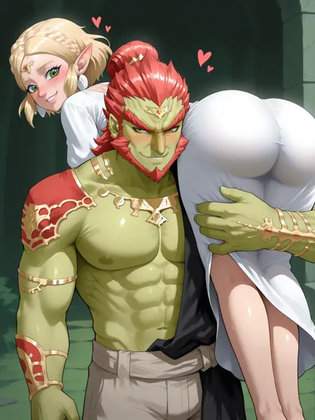 Carrying over shoulder - ass up meme pose - Updated to SDXL Illustrious
