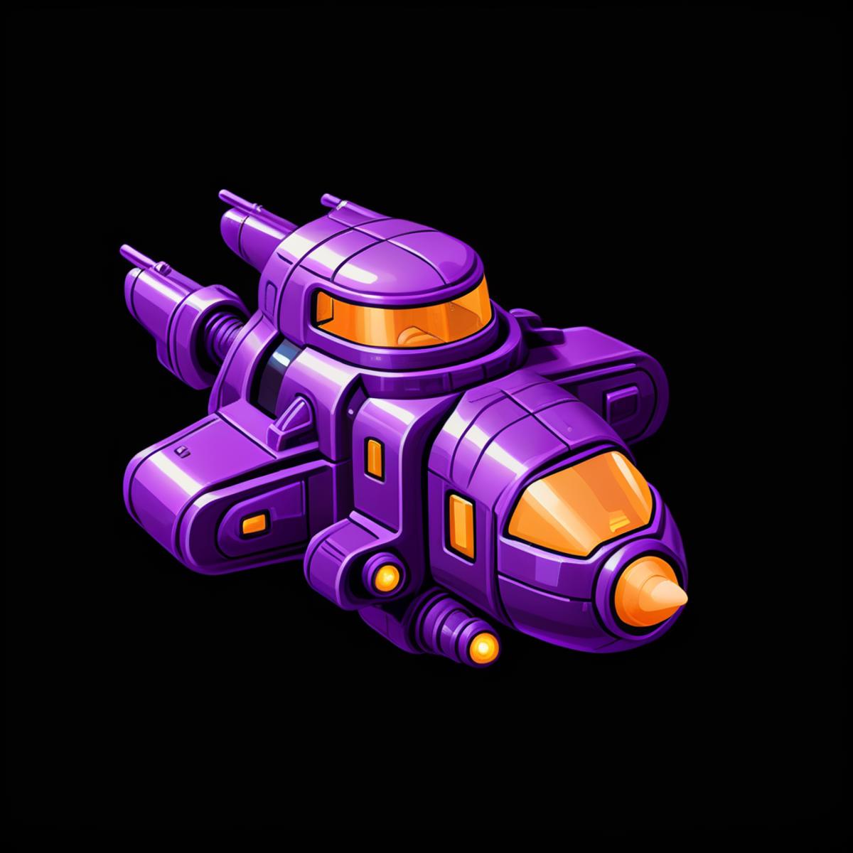 Cute Isometric Spaceships XL image by thriggle