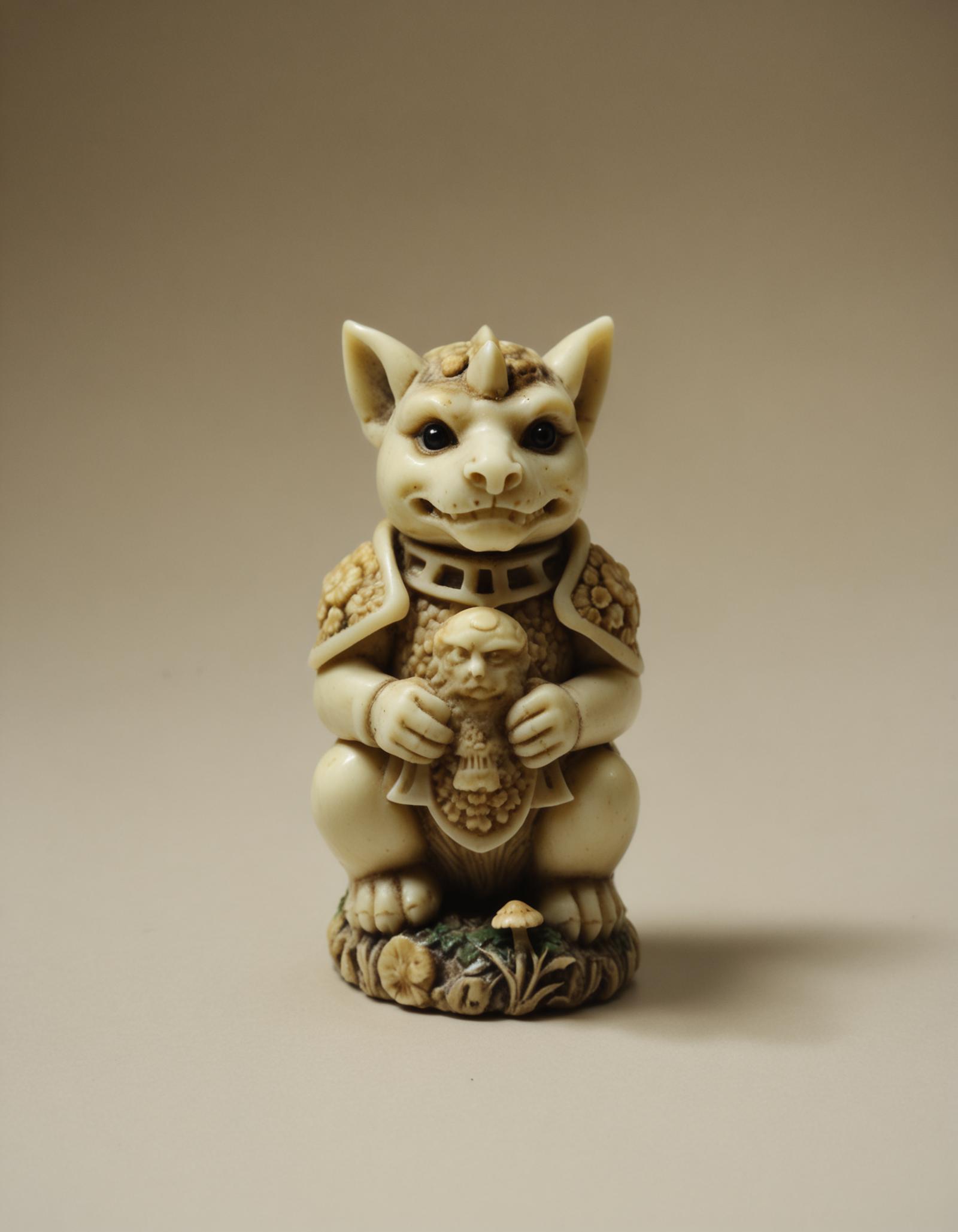 Foo Dog Netsuke [LoRA] SDXL image by freek22