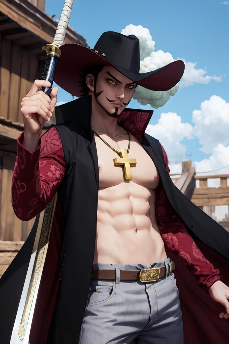 Dracule Mihawk | One Piece (anime character) | ownwaifu image by ownwaifu