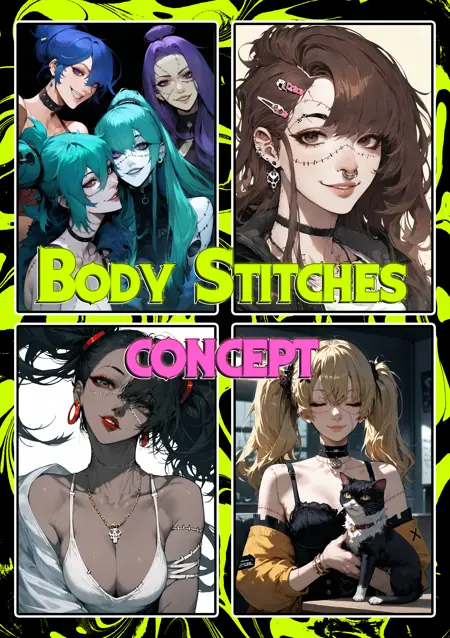 Body Stitching concept [PonyXL]