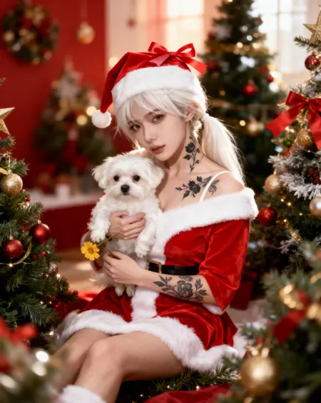 Get your Dream-like Christmas-themed portrait for FREE—just one click away! (Seriously, it's totally free!!!)