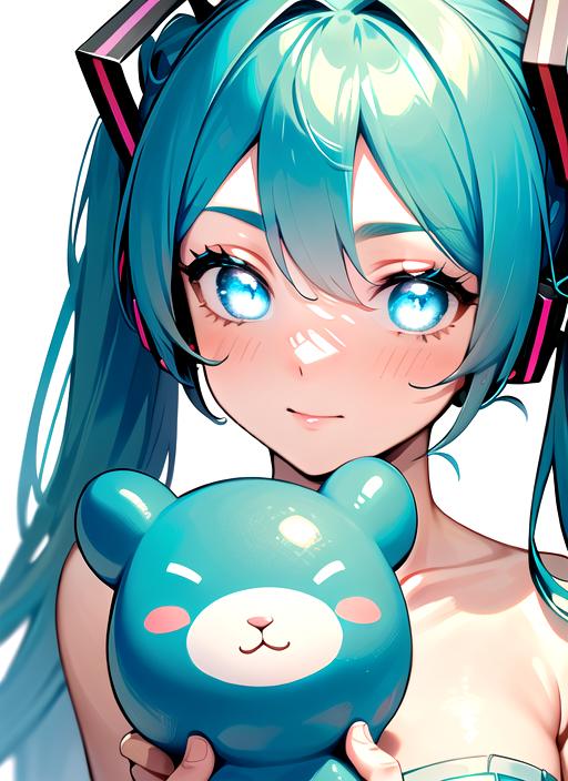 Hatsune Miku (with shiny eyes) image by Herrscher_AGGA2023