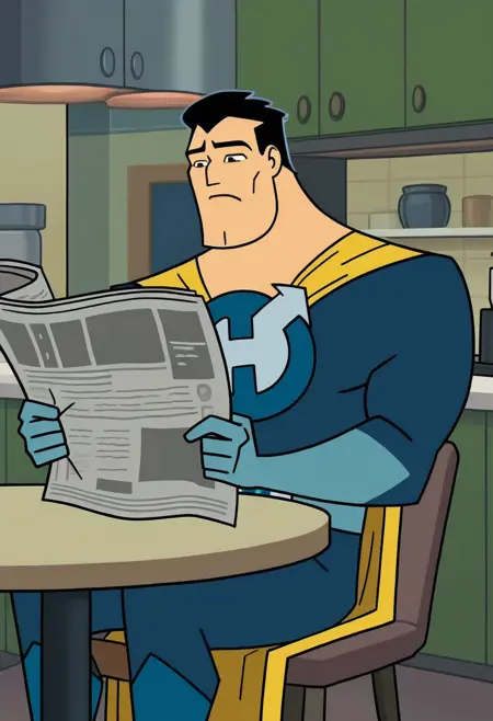 Captain Hero | Drawn Together - surelyAI