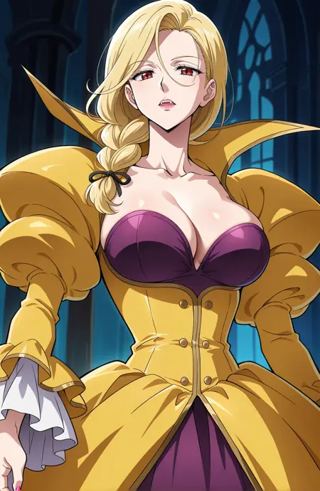 Gelda vampire queen [nanatsu no taizai / seven deadly sins] illustrious model