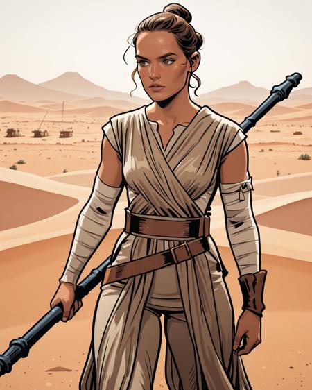 Rey - Star Wars (Illustrious) V1