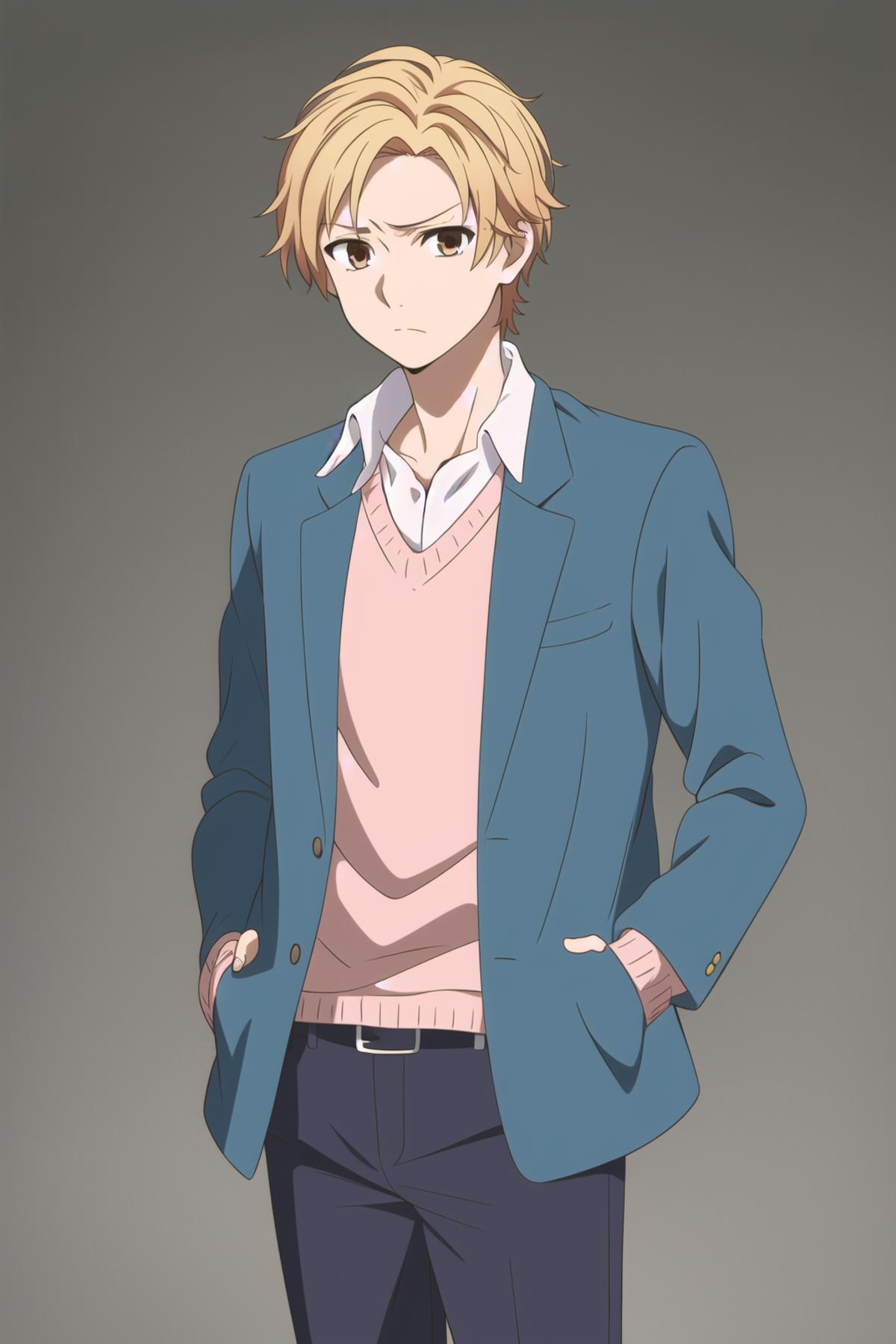 Haruki Serizawa / Itsudatte Bokura no Koi wa 10 cm Datta. image by mrtanooki