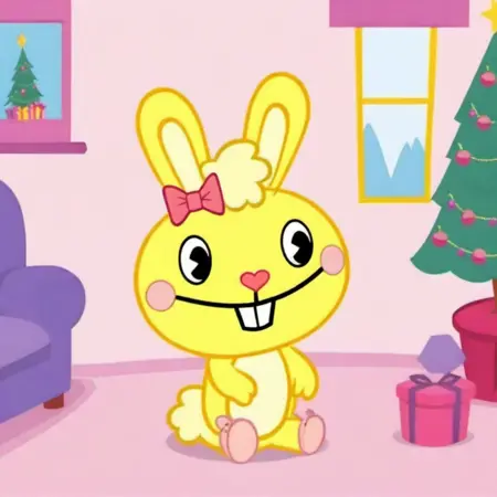 Cuddles - Happy Tree Friends - SDXL