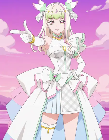 Cure Zukyoon (Kimi to Idol Precure♪) / キュアズキューン (キミとアイドルプリキュア♪)