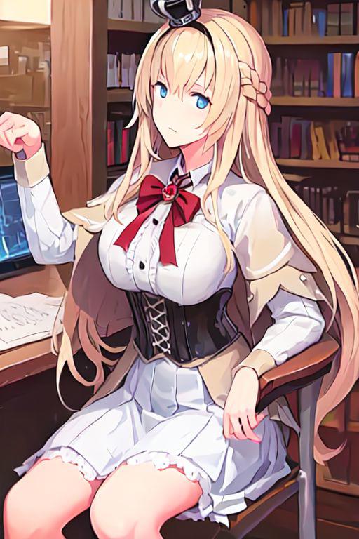 Warspite (from Kantai Collection) image by TK31