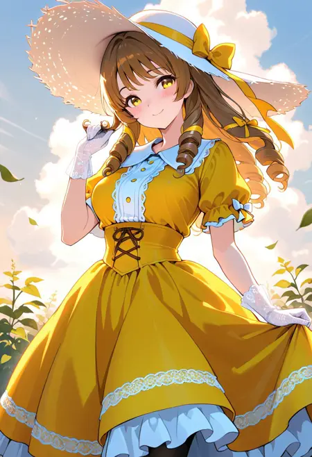 Anime Style American Southern Belle Dress