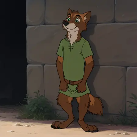 Disney Robin Hood style