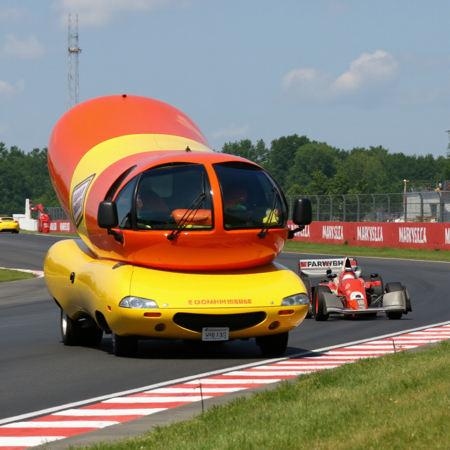 Oscar Mayer Wienermobile - Flux1.D v1.0