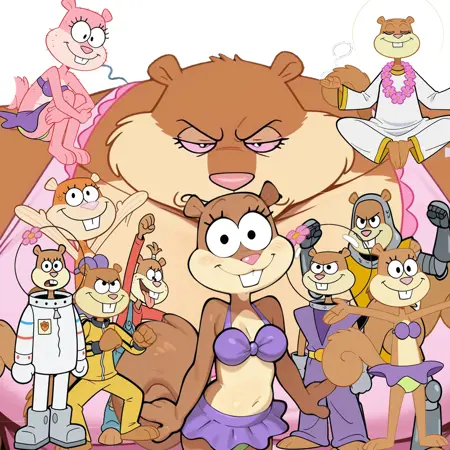 Sandy Cheeks - ULTIMATE LORA / multioutfits