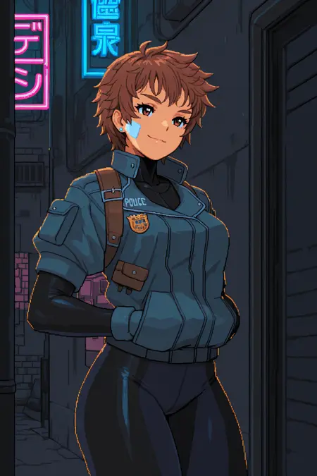 Kei Sakuragi from "The Scramble Vice" | Illustrious