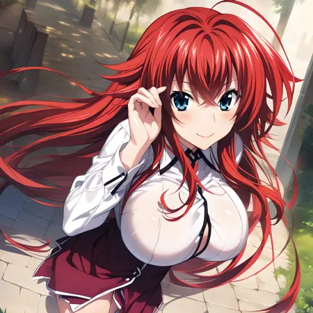 Rias Gremory / リアス・グレモリー - Highschool DXD / ハイスクールD×D - Animagine XL 3.1