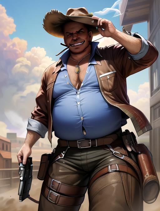 Character Change (♂) - Cowboy Change - Wild West Adventures! image by MerrowDreamer