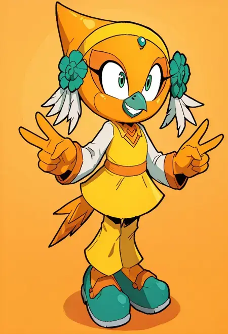 Cinder the Pheasant - Sonic Archie Comics