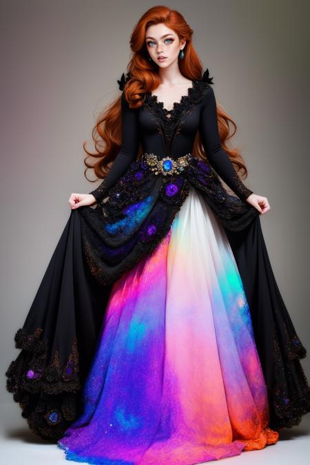 0p4ldr3ss, black dress, opal,