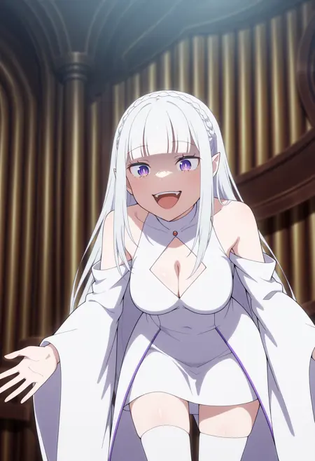 Emilia? | Lustmilia | Capella Emerada Lugunica | Re:Zero S3 | IllustriousXL
