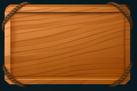 <lora:WoodenMenu_v3:0.85> wooden rectangle with rope and flowers, blue background