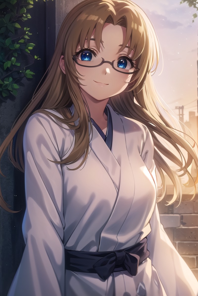 aimaimomoi, <lora:ai mai momoi s1-lora-nochekaiser:1>,
ai mai momoi, long hair, blue eyes, brown hair, glasses, (parted ba...