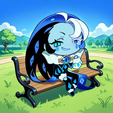 Shadow Milk Cookie (Cookie Run)