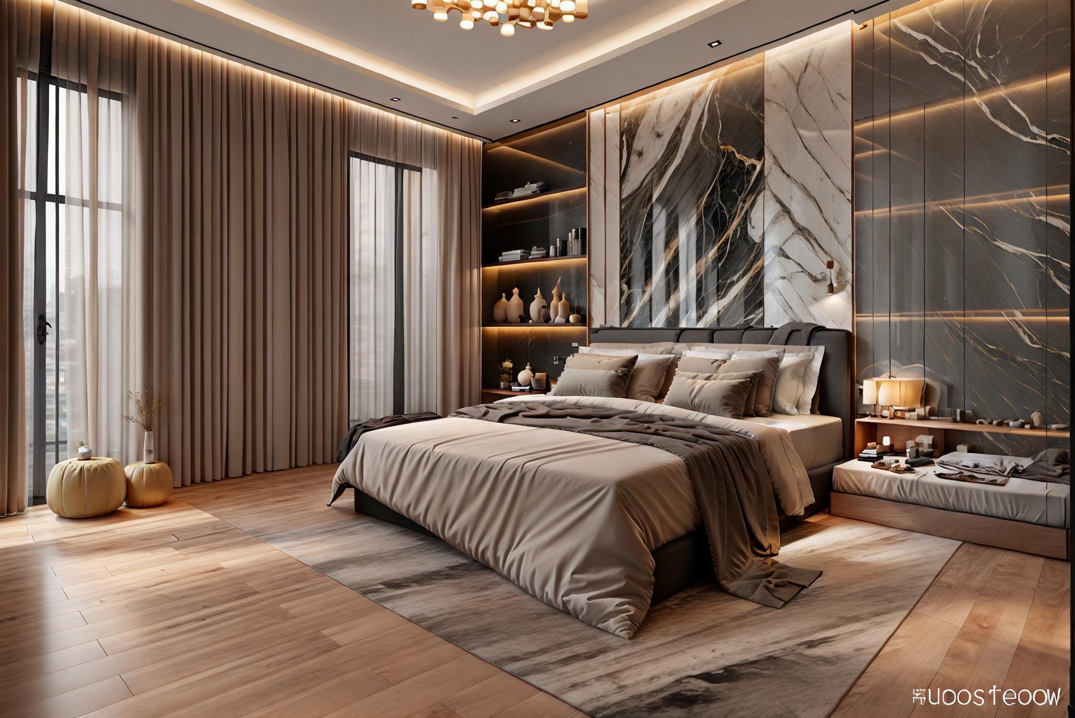 Modern luxury bedroom image by Hakhoa0901