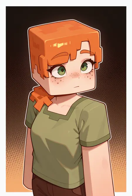 Alex -- Minecraft Illust