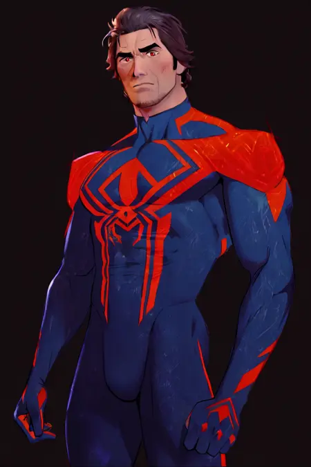 Spider-Man 2099 (Miguel O'Hara) from Across the Spider-Verse [LoRA]