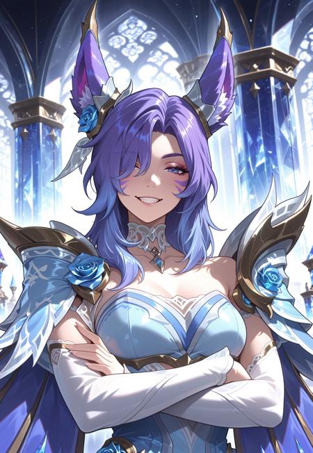 crystal rose xayah / League of Legends v1.0