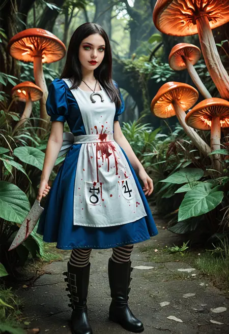 Alice Liddell from American Mcgee's Alice Madness Returns