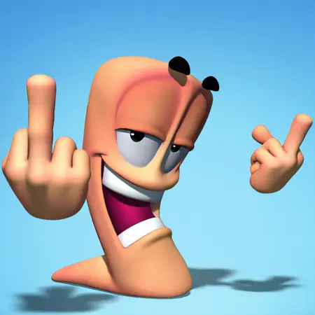 Worms Team17 render mix [SDXL-PDXL-IlluXL-NoobXL]