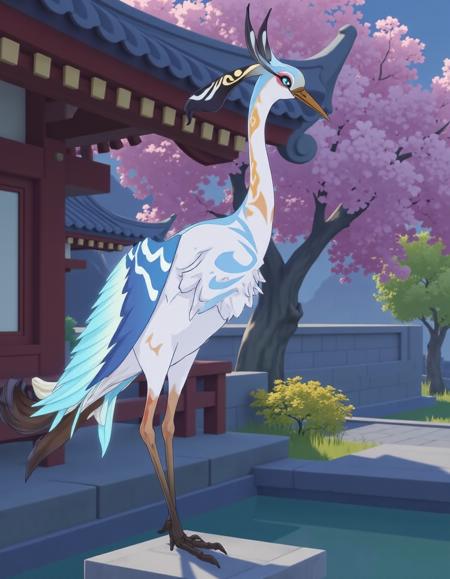 Xianyun - Crane Form -【 Genshin Impact 】- 【 PONY - FLUX 】 V1 - FLUX