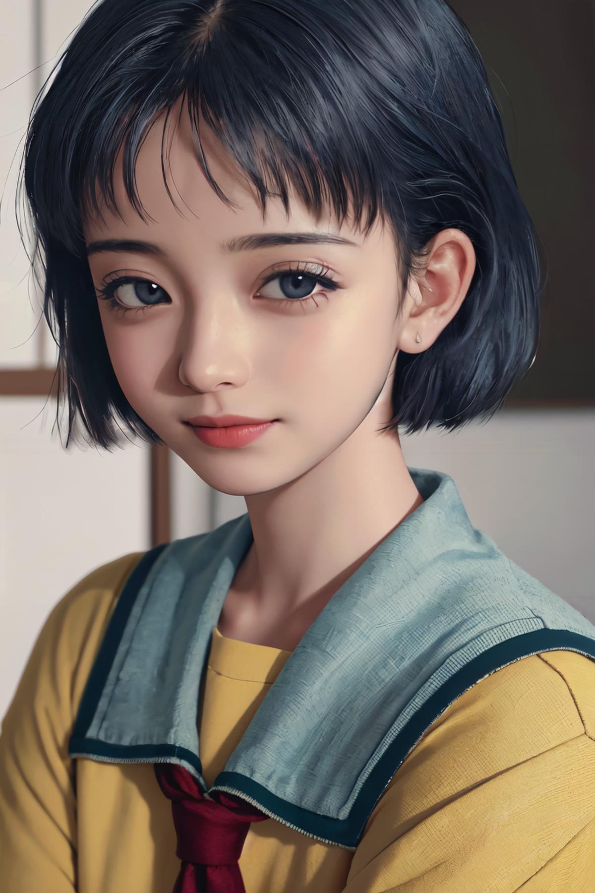 AI model image by kokurine