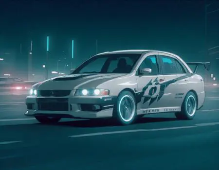 Mitsubishi lancer Evo Tokyo Drift Edition