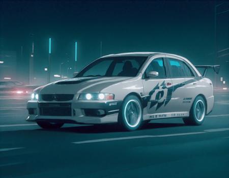 Mitsubishi lancer Evo Tokyo Drift Edition V1
