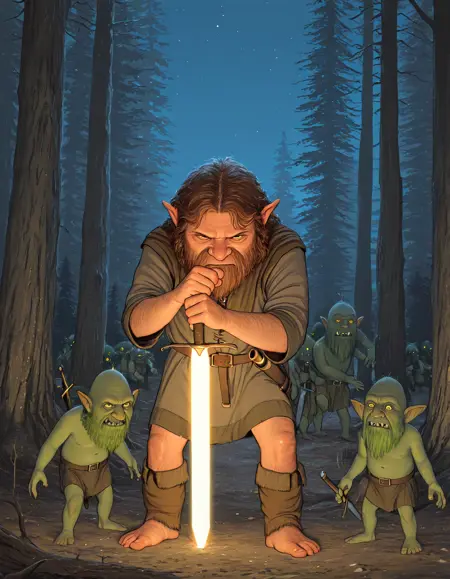 Tolkien's Middle Earth (Ted Nasmith artist style) [Flux + Illustrious]