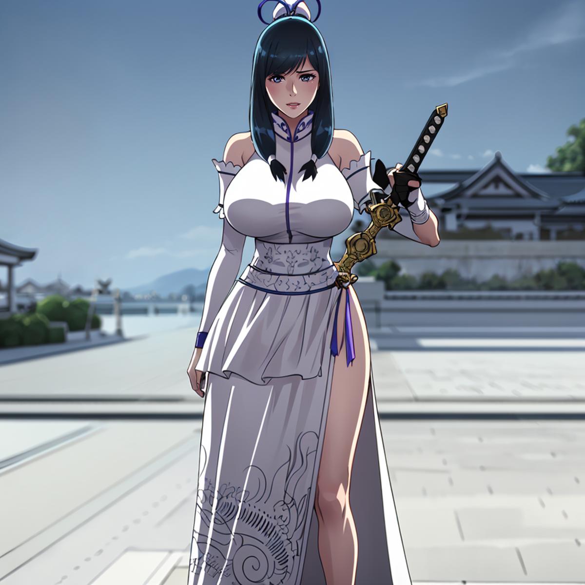 Sword Empress Seo Yu-Ran from Manhwa Galewind Murim Tales image by jibunsagasinotabi